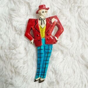 Vintage 1940s Novelty Brooch